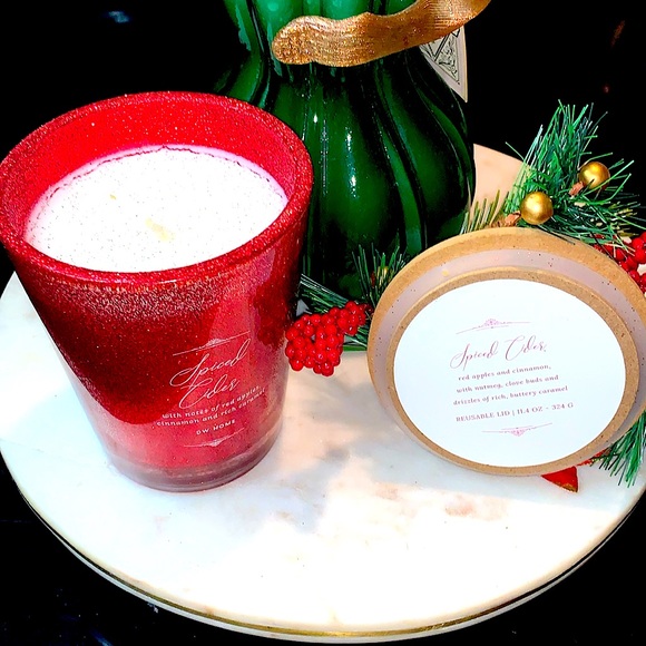 DW HOME CANDLE SPICED CIDER RICHLY SCENTED NEW 1 WICK 11.4oz - Picture 5 of 7